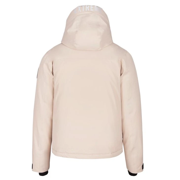 ladies puffer jacket black (3)